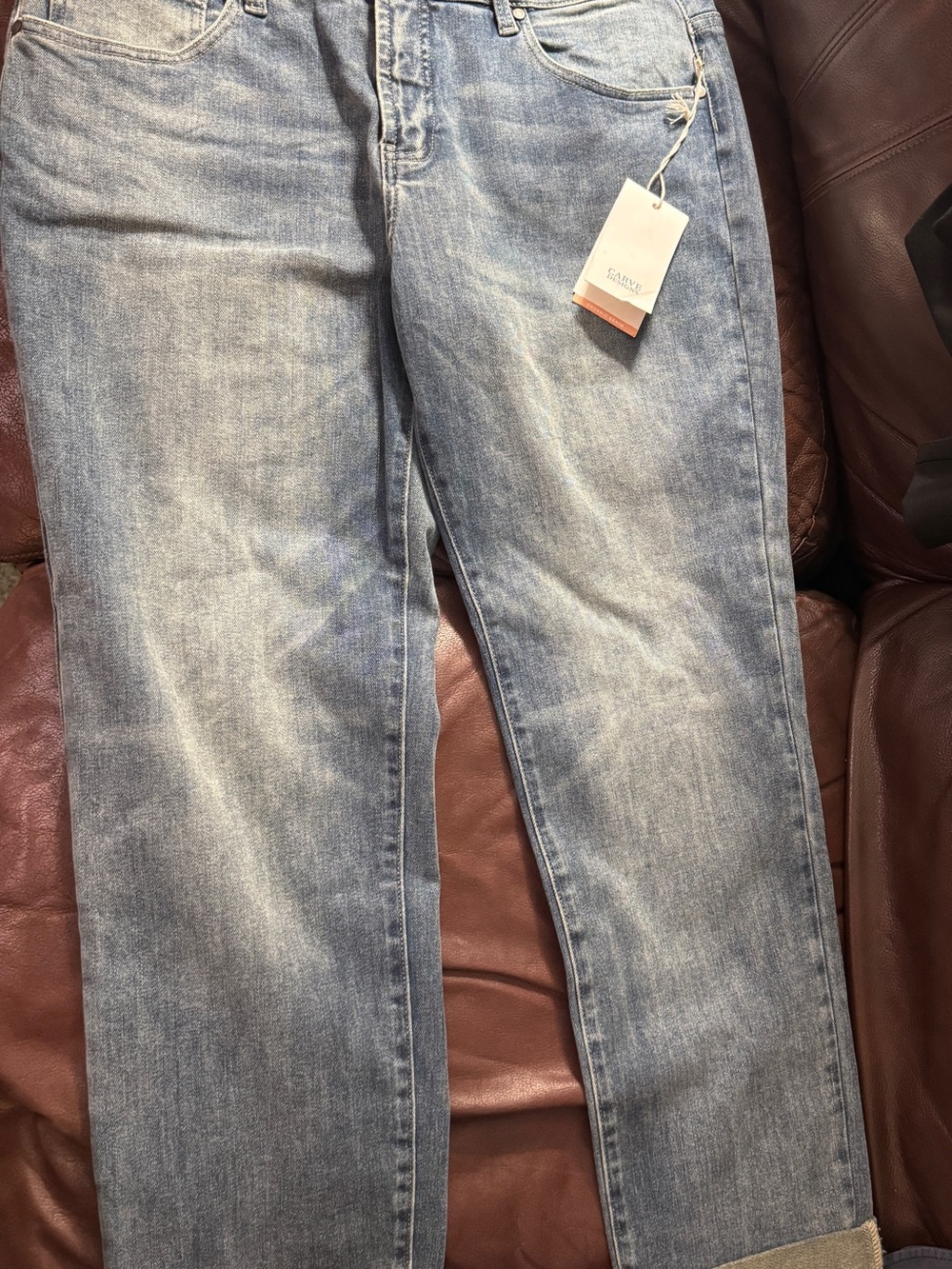 Carve Designs Carson Jean Blue Straight Leg Women's